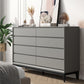 Contemporary Accent Chest with Drawers and Straight Legs Rectangle Chest Clearhalo 'Cabinets & Chests' 'cabinets_chests' 'furn' 'furn_cabinets_chests' 'Furniture' 'Living Room Furniture' 6574431