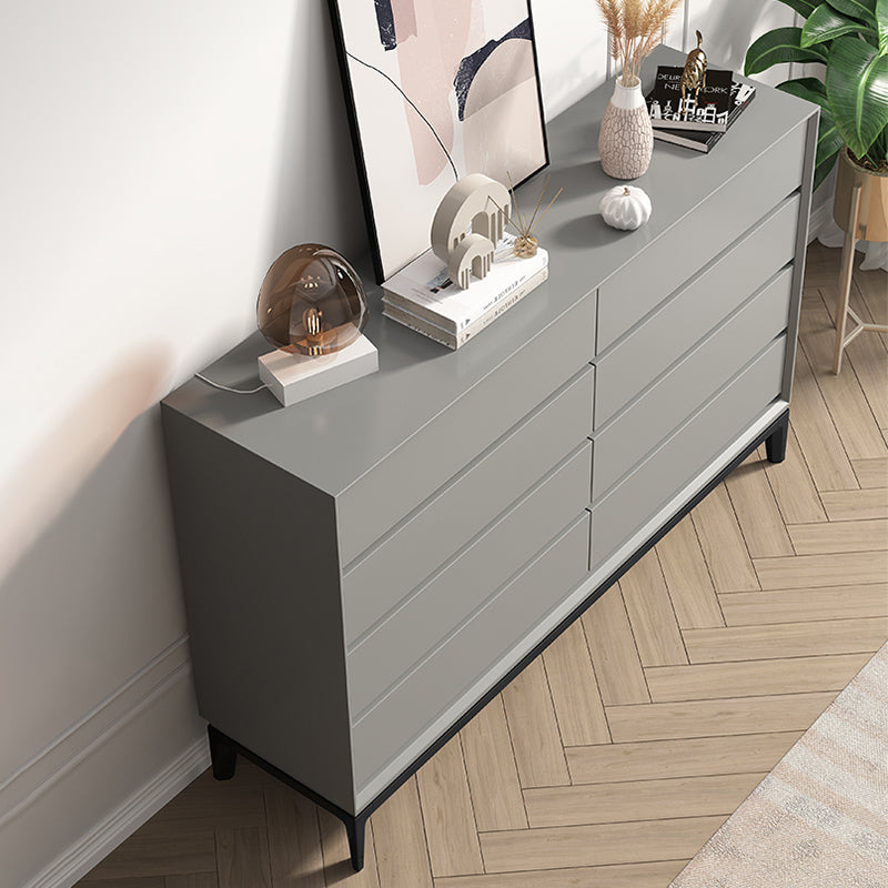 Contemporary Accent Chest with Drawers and Straight Legs Rectangle Chest Clearhalo 'Cabinets & Chests' 'cabinets_chests' 'furn' 'furn_cabinets_chests' 'Furniture' 'Living Room Furniture' 6574433