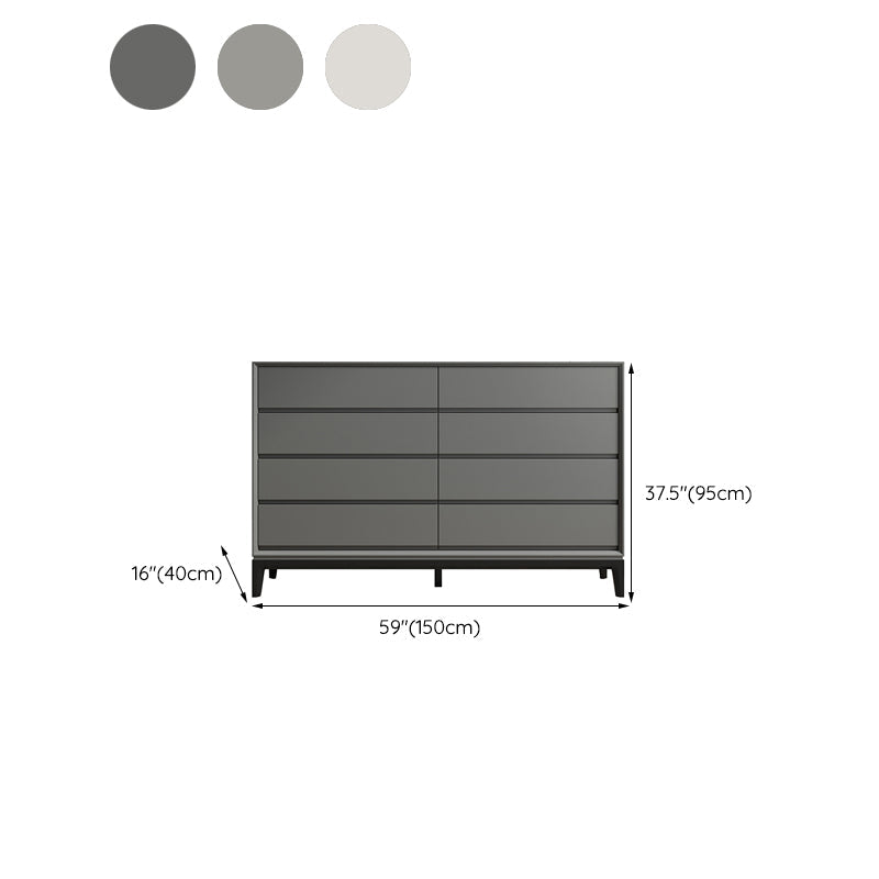 Contemporary Accent Chest with Drawers and Straight Legs Rectangle Chest Clearhalo 'Cabinets & Chests' 'cabinets_chests' 'furn' 'furn_cabinets_chests' 'Furniture' 'Living Room Furniture' 6574445