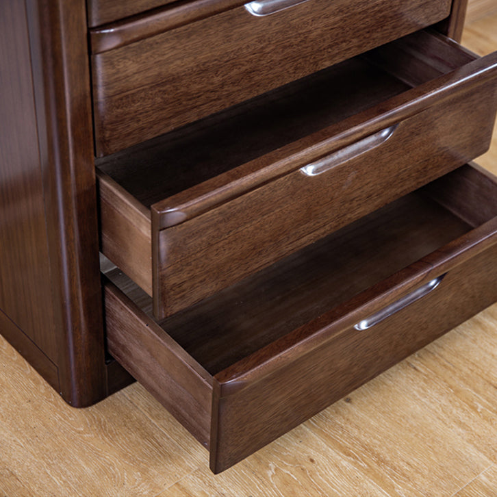 Brown 18.90" Wide Accent Chest Mid-Century Modern Wood Accent Chest Clearhalo 'Cabinets & Chests' 'cabinets_chests' 'furn' 'furn_cabinets_chests' 'Furniture' 'Living Room Furniture' 6574516