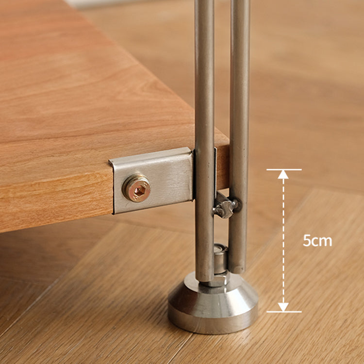 Industrial Accent Cabinet with 2 Shelves and 1 Door in Solid Wood Clearhalo 'Cabinets & Chests' 'cabinets_chests' 'furn' 'furn_cabinets_chests' 'Furniture' 'Living Room Furniture' 6574549