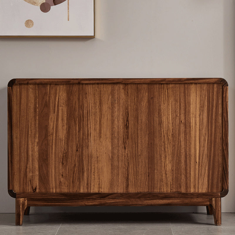 Mid-Century Modern Chest with Drawers and Straight Legs in Solid Wood Clearhalo 'Cabinets & Chests' 'cabinets_chests' 'furn' 'furn_cabinets_chests' 'Furniture' 'Living Room Furniture' 6574605