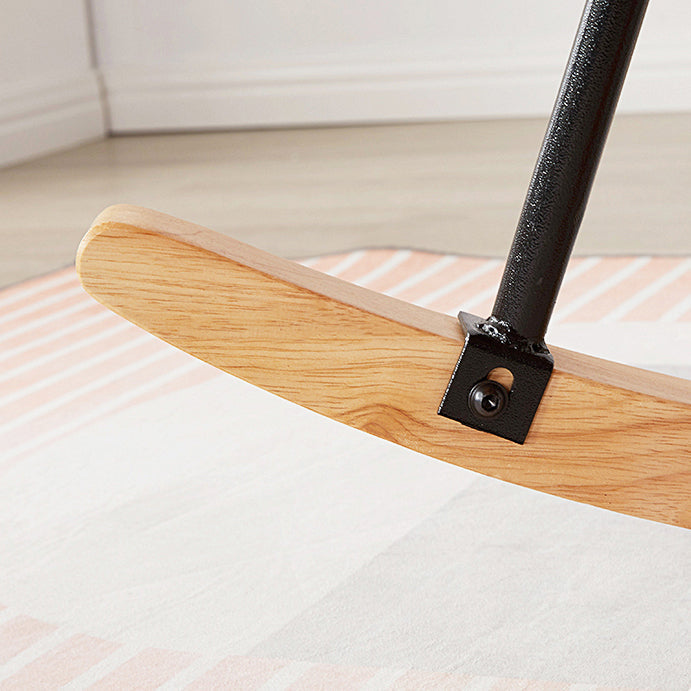 Chaise à bascule du canapé de pépinière contemporain chaise à bascule intérieure avec ottoman