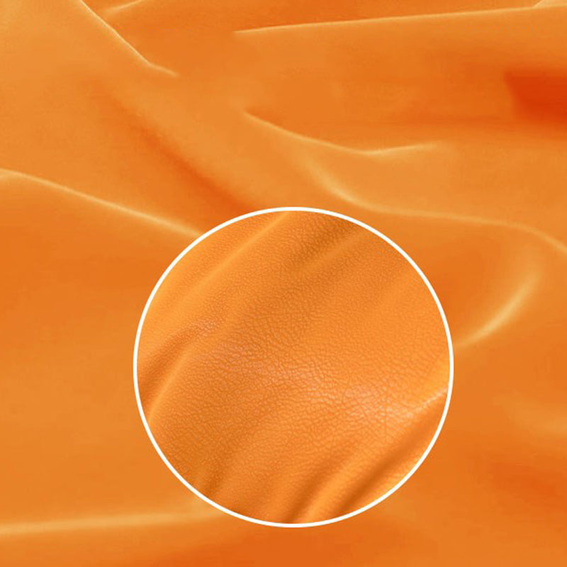 Chaise de planeurs moderne Couleur pure Métal des jambes sombres chaise à bascule avec ottoman