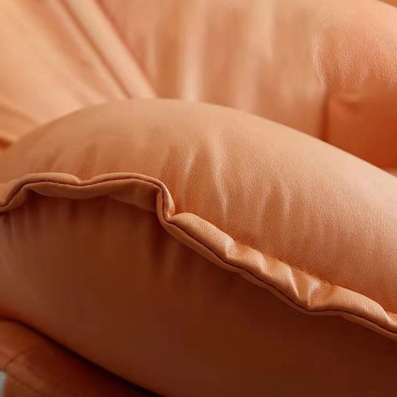 Chaise à bascule contemporaine tissu rembourré de chaise à bascule bébé à bascule en métal tufted chaise de bébé