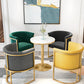 Parsons Velvet Arm Chair Velvet Gold Base Dining Chair for Dining Room Clearhalo 'Dining Chairs' 'Dining Tables & Seating' 'dining_chair' 'furn' 'furn_dining_chair' 'Furniture' 'Kitchen & Dining Furniture' 6575388