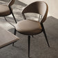 Dining Room Upholstered Chair Leather Open Back Armless Chair Clearhalo 'Dining Chairs' 'Dining Tables & Seating' 'dining_chair' 'furn' 'furn_dining_chair' 'Furniture' 'Kitchen & Dining Furniture' 6575494