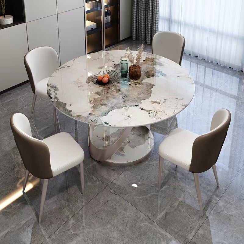 Zeitgenössische Küche Essneitenstuhl gepolsterte armlose Stuhl