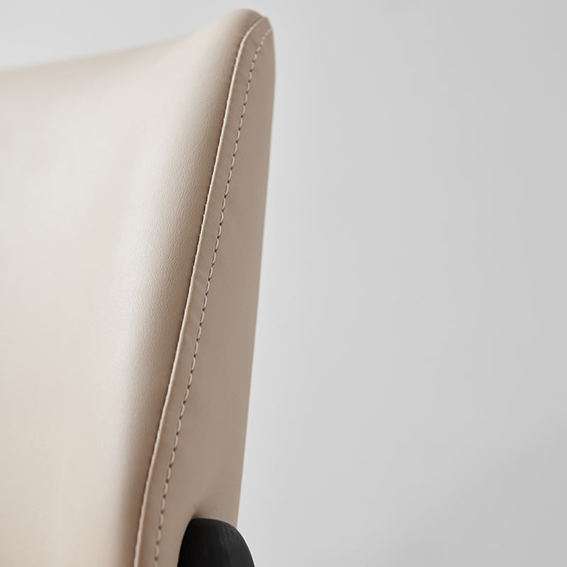 Sedia da cucina a sala da pranzo a gambe in legno massiccio sedia da pranzo