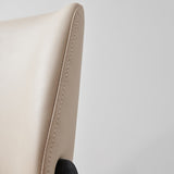 Sedia da cucina a sala da pranzo a gambe in legno massiccio sedia da pranzo