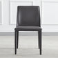 Contemporary Indoor Kitchen Chair Faux Leather Dining Side Chair Clearhalo 'Dining Chairs' 'Dining Tables & Seating' 'dining_chair' 'furn' 'furn_dining_chair' 'Furniture' 'Kitchen & Dining Furniture' 6575564