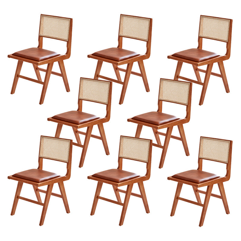 Sedia posteriore in legno massiccio casa sedia da pranzo contemporanea interna