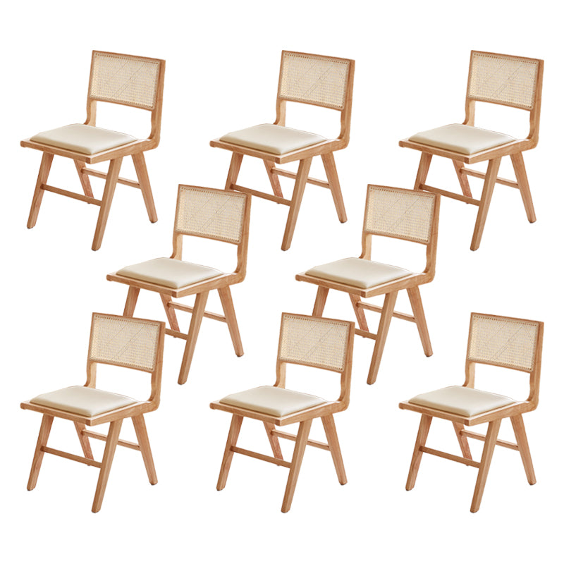 Sedia posteriore in legno massiccio casa sedia da pranzo contemporanea interna