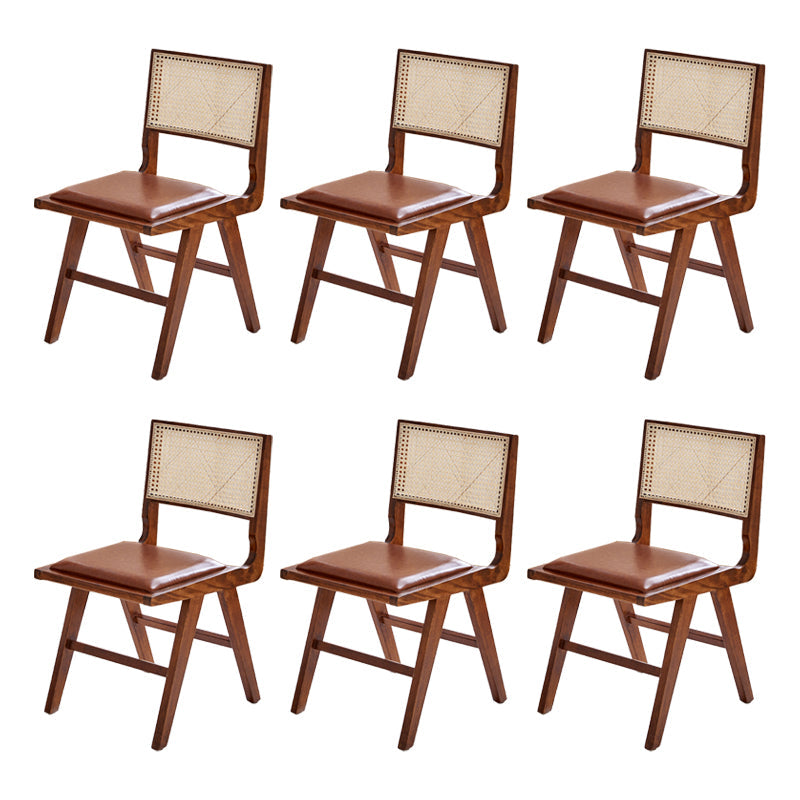 Sedia posteriore in legno massiccio casa sedia da pranzo contemporanea interna