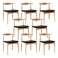 Upholstered Armless Dining Chair Home Contemporary Side Chair