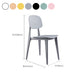 Kitchen Plastic Dining Armless Chair Stacking Dining Room Chair Clearhalo 'Dining Chairs' 'Dining Tables & Seating' 'dining_chair' 'furn' 'furn_dining_chair' 'Furniture' 'Kitchen & Dining Furniture' 6575873