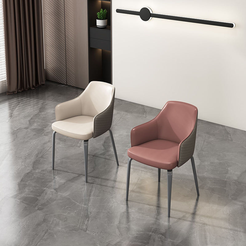 Indoor Kitchen Dining Accent Chair Upholstered Dining Arm Chair Clearhalo 'Dining Chairs' 'Dining Tables & Seating' 'dining_chair' 'furn' 'furn_dining_chair' 'Furniture' 'Kitchen & Dining Furniture' 6576056