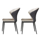 Upholstered Dining Side Chair Wingback Armless Dining Room  Chair