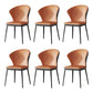 Upholstered Dining Side Chair Wingback Armless Dining Room  Chair