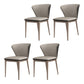 Upholstered Dining Side Chair Wingback Armless Dining Room  Chair