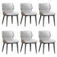Dining Room Upholstered Side Chair Home Faux Leather Dining Chair Grey 6 Piece Set Clearhalo 'Dining Chairs' 'Dining Tables & Seating' 'dining_chair' 'furn' 'furn_dining_chair' 'Furniture' 'Kitchen & Dining Furniture' 6576091