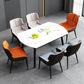 Dining Room Upholstered Side Chair Home Faux Leather Dining Chair Clearhalo 'Dining Chairs' 'Dining Tables & Seating' 'dining_chair' 'furn' 'furn_dining_chair' 'Furniture' 'Kitchen & Dining Furniture' 6576111