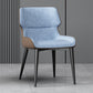 Dining Room Upholstered Side Chair Home Faux Leather Dining Chair Blue 1 Piece Clearhalo 'Dining Chairs' 'Dining Tables & Seating' 'dining_chair' 'furn' 'furn_dining_chair' 'Furniture' 'Kitchen & Dining Furniture' 6576115