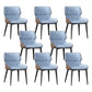 Dining Room Upholstered Side Chair Home Faux Leather Dining Chair Blue 8 Piece Set Clearhalo 'Dining Chairs' 'Dining Tables & Seating' 'dining_chair' 'furn' 'furn_dining_chair' 'Furniture' 'Kitchen & Dining Furniture' 6576119