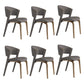 Home Dining Room Dining Side Chair Armless Upholstered Dining Chair
