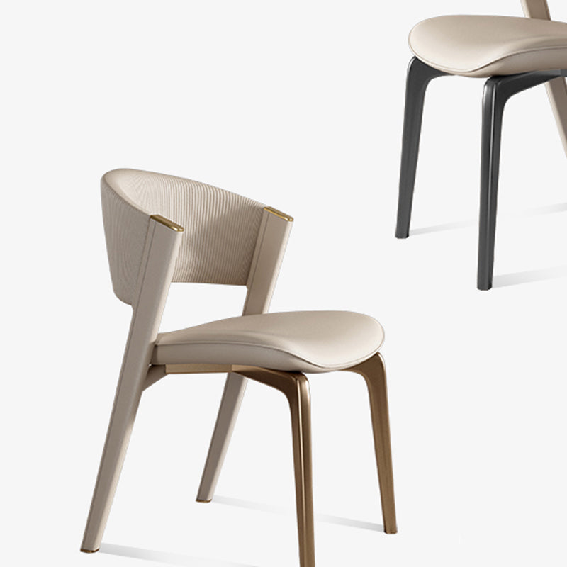 Home Dining Room Dining Side Chair Armless Upholstered Dining Chair