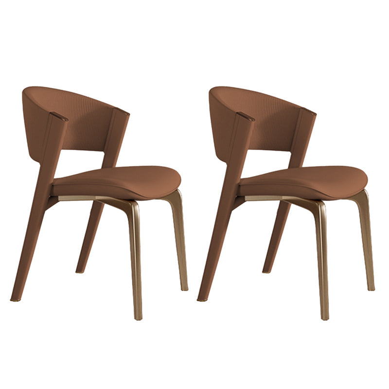 Home Dining Room Dining Side Chair Armless Upholstered Dining Chair