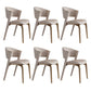 Home Dining Room Dining Side Chair Armless Upholstered Dining Chair
