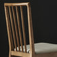 Contemporary Solid Wood Side Chair Kitchen Slat Back Armless Chair