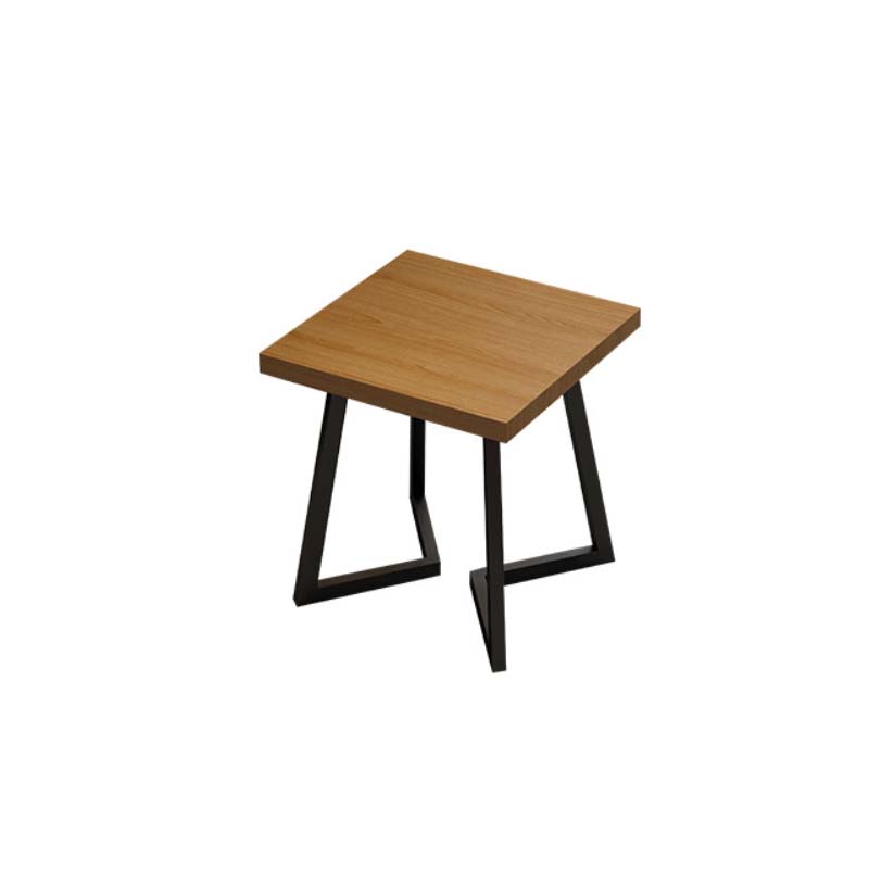 Industrial Double Pedestal Dining Table Wood Table for Cafe Bar Without Chairs Clearhalo 'Dining Tables & Seating' 'Dining Tables' 'dining_table' 'furn' 'furn_dining_table' 'Furniture' 'Kitchen & Dining Furniture' 6576272