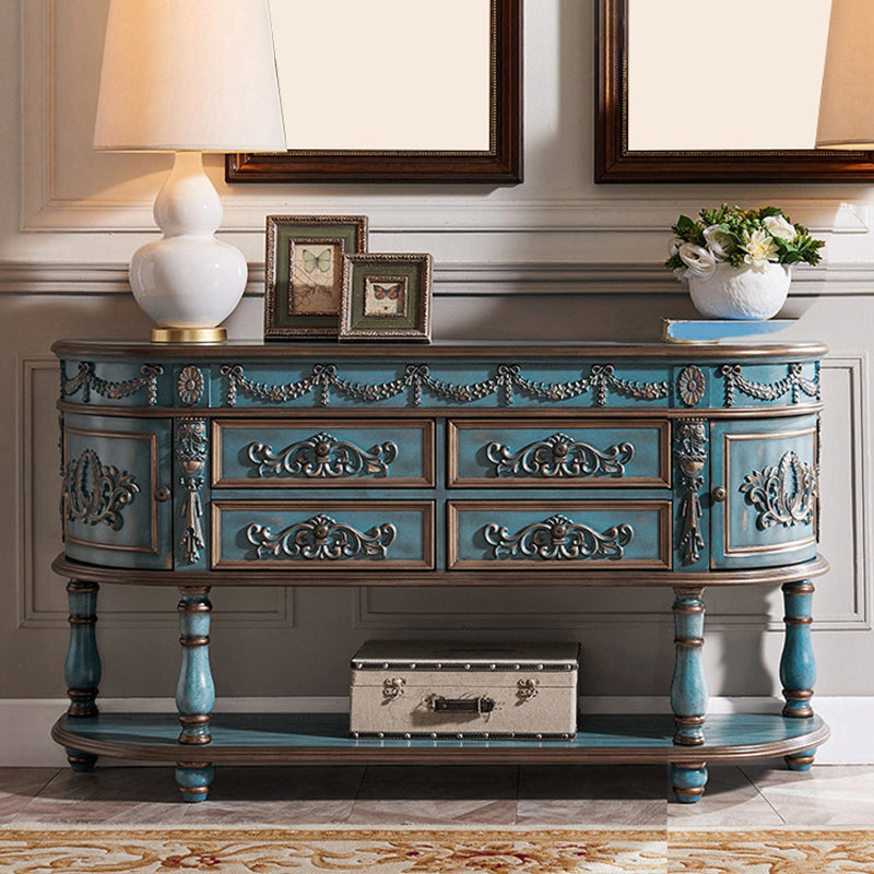 Tavolo da console di Victoria Half Moon Tavolo da divano console per Hall