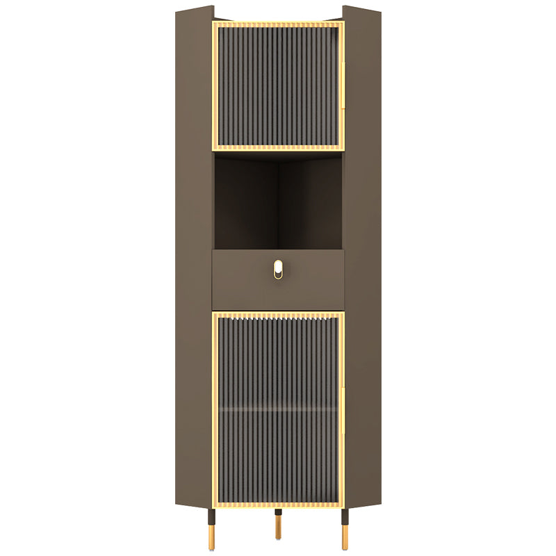 Modern Style Buffet Sideboard Stone Side Board with Cabinet and Drawer Clearhalo 'buffet_sideboard' 'Buffets & Sideboards' 'furn' 'furn_buffet_sideboard' 'Furniture' 'Kitchen & Dining Furniture' 6578884