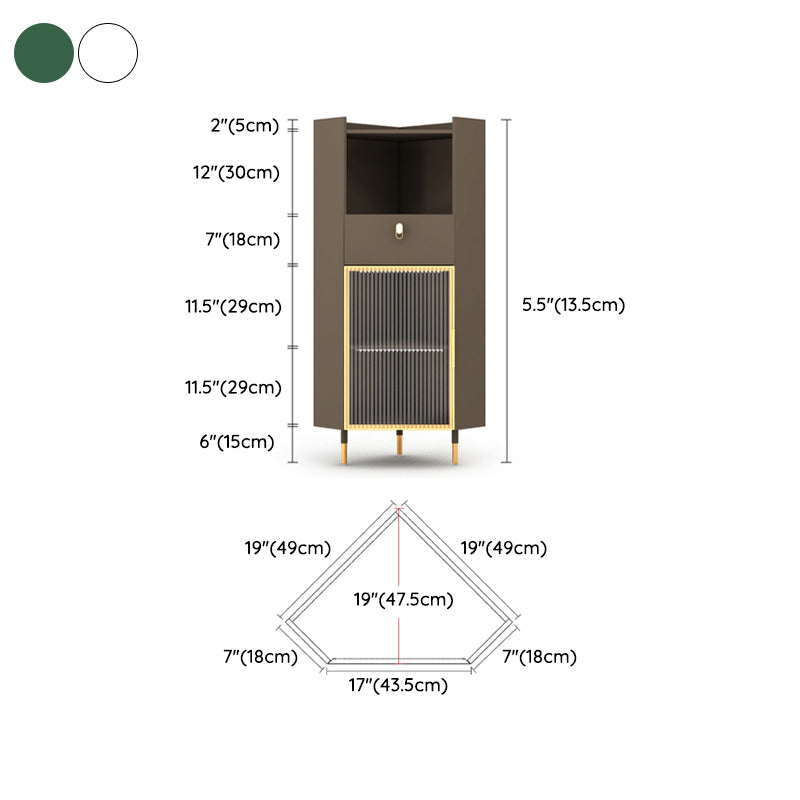 Modern Style Buffet Sideboard Stone Side Board with Cabinet and Drawer Clearhalo 'buffet_sideboard' 'Buffets & Sideboards' 'furn' 'furn_buffet_sideboard' 'Furniture' 'Kitchen & Dining Furniture' 6578896