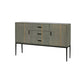 Engineered Wood Buffet Server Modern Buffet Sideboard for Kitchen