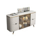 Glam Sideboard Armadio con cassetti tavolo da sideboard beige per cucina