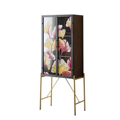 Server di pranzo in legno ingegnerizzato server a buffet contemporaneo per cucina