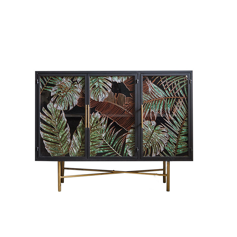 Server di pranzo in legno ingegnerizzato server a buffet contemporaneo per cucina