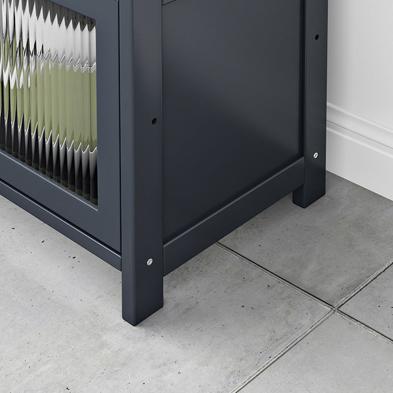 Server di cucina in bambù grigio moderno server per soggiorno