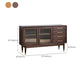 Contemporary Sideboard Cabinet Solid Wood Sideboard Table 55.12 "L x 15.75 "W x 31.50 "H Clearhalo 'buffet_sideboard' 'Buffets & Sideboards' 'furn' 'furn_buffet_sideboard' 'Furniture' 'Kitchen & Dining Furniture' 6579715