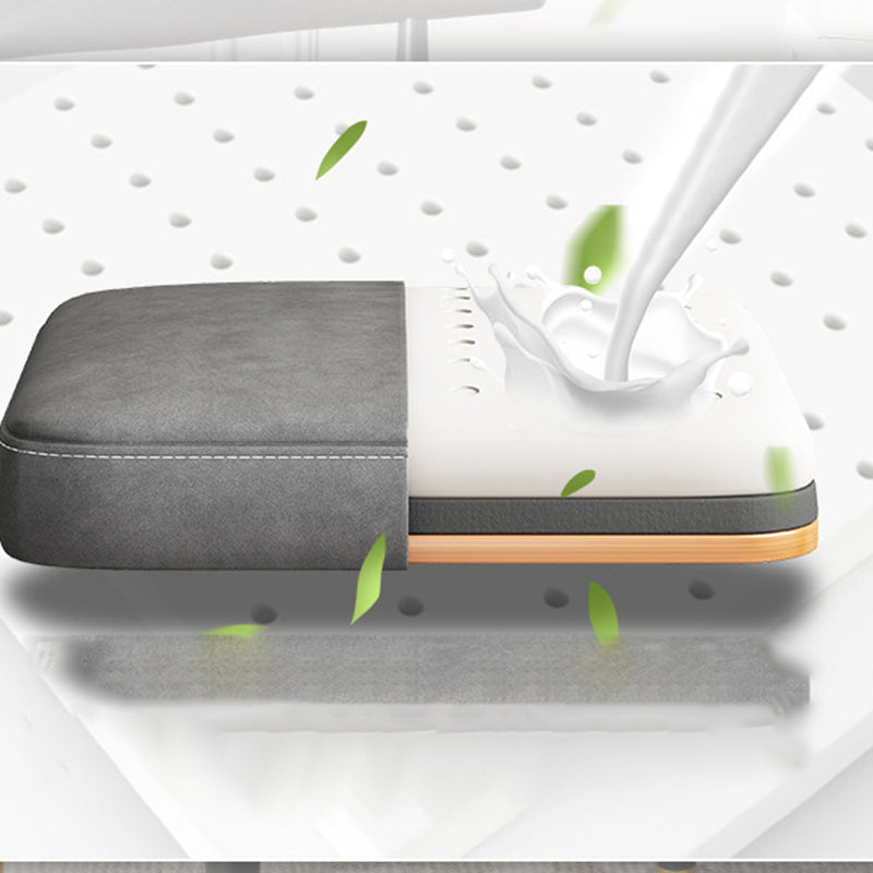 Keukenarmloze eetkamerstoel eetkamer metalen benen open achterkant stoel