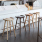 Massivholz Barhocker moderner Rückenless Counterhocker für Bristol