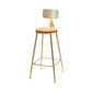 Contemporary Armless Bar Stools Wood Barstools with Footrest Clearhalo 'Bar Furniture' 'Bar Stools' 'bar_stools' 'furn' 'furn_bar_stools' 'Furniture' 'Kitchen & Dining Furniture' 6579849