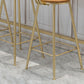 Contemporary Armless Bar Stools Wood Barstools with Footrest Clearhalo 'Bar Furniture' 'Bar Stools' 'bar_stools' 'furn' 'furn_bar_stools' 'Furniture' 'Kitchen & Dining Furniture' 6579852