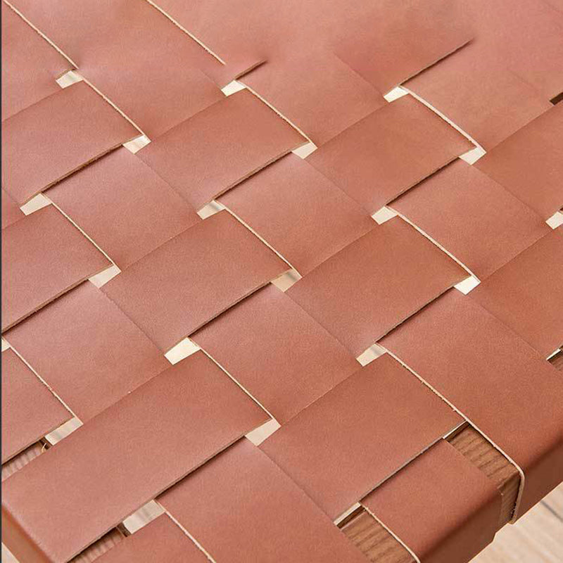 Industrial Low Back Dining Stool Solid Wood Bar Stool with Footrest Clearhalo 'Bar Furniture' 'Bar Stools' 'bar_stools' 'furn' 'furn_bar_stools' 'Furniture' 'Kitchen & Dining Furniture' 6580362