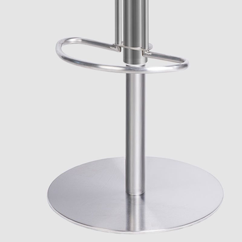 Leather Bar Stool Backless Counter Stool for Bristol with Swivel Clearhalo 'Bar Furniture' 'Bar Stools' 'bar_stools' 'furn' 'furn_bar_stools' 'Furniture' 'Kitchen & Dining Furniture' 6580719
