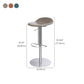 Leather Bar Stool Backless Counter Stool for Bristol with Swivel Clearhalo 'Bar Furniture' 'Bar Stools' 'bar_stools' 'furn' 'furn_bar_stools' 'Furniture' 'Kitchen & Dining Furniture' 6580750